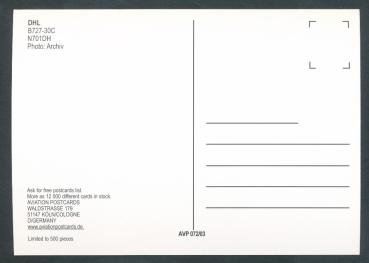 Preview: DHL, B727-30C,