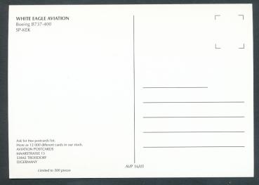 Preview: WHITE EAGLE AVIATION, Boeing B737-400,