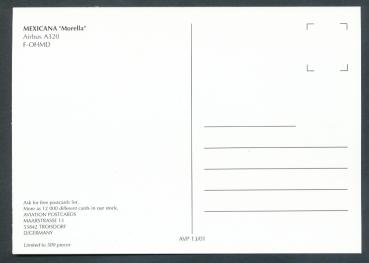 Preview: MEXICANA Morella, Airbus A320,