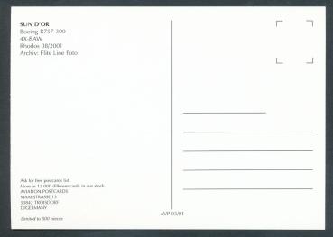 Preview: SUN D’OR, Boeing B757-300,