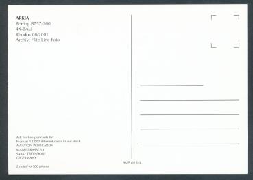 Preview: ARKIA, Boeing B757-300,
