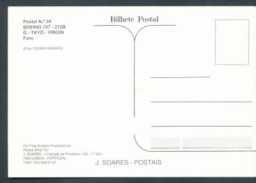 Preview: VIRGIN, Boeing 747 - 212B,