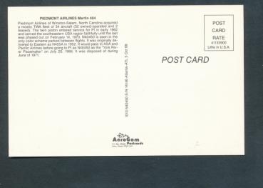 Preview: PIEDMONT AIRLINES, Martin 404,