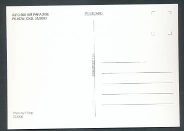 Preview: AIR PARADISE, A310-300, 1/2003