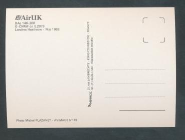 Preview: AIR UK, BAe 146-200,