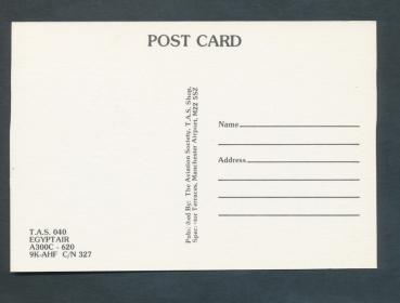 Preview: EGYPTAIR, A300C-620,