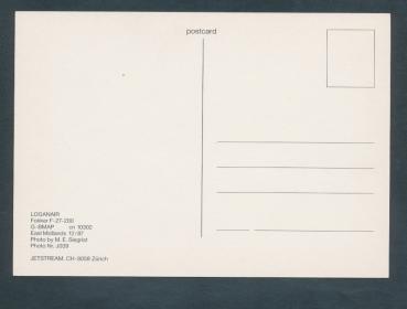 Preview: LOGANAIR, Fokker F-27-200,
