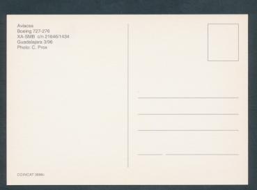 Preview: AVIACSA, Boeing 727-276,