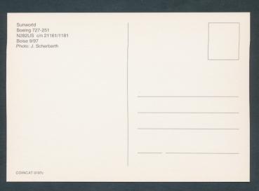 Preview: SUNWORLD, Boeing 727-251,