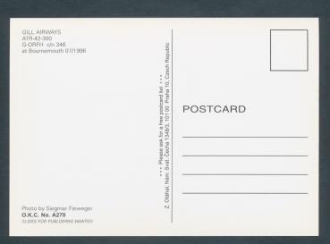 Preview: GILL AIRWAYS, ATR-42-300