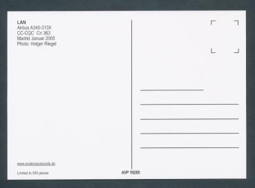 Preview: LAN, Airbus A340-313X