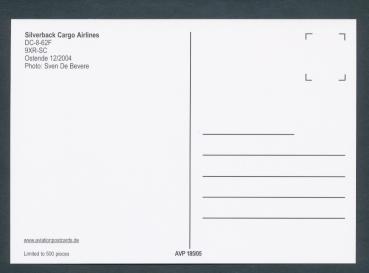 Preview: SILVERBACK CARGO AIRLINES, DC-8-62F