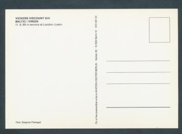 Preview: BALTIC VIRGIN, Vickers Viscount 814