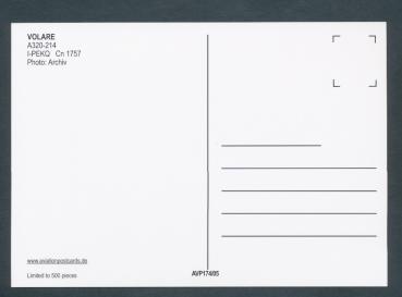 Preview: VOLARE, A320-214