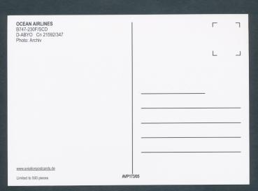 Preview: OCEAn AIRLINES, B747-230F/SCD