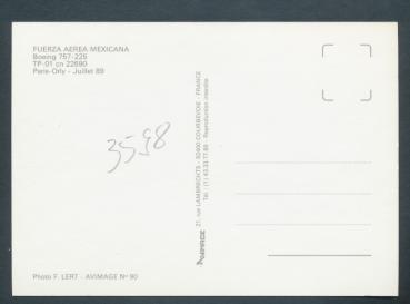 Preview: FUERZA AEREA MEXICANA, Boeing 757-225