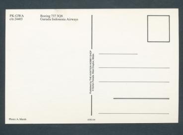 Preview: GARUDA INDONESIA AIRWAYS,  Boeing 737 3Q8,