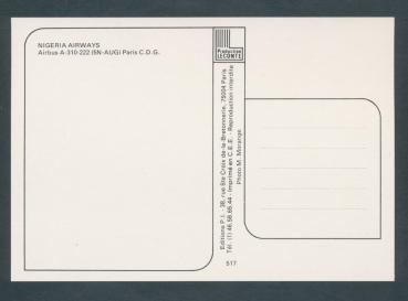 Preview: NIGERIA AIRWAYS, AIRBUS A-310-222,