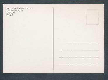 Preview: LADECO, FOKKER F27,