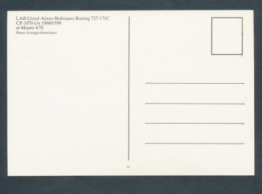 Preview: LAB, Lloyd Aéreo Boliviano, Boeing 727-171C,