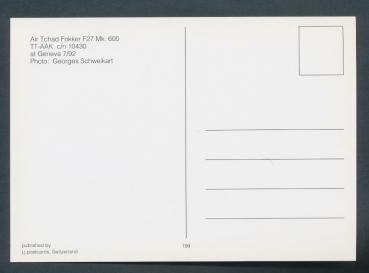 Preview: AIR Tchad, Fokker F27 Mk 600,