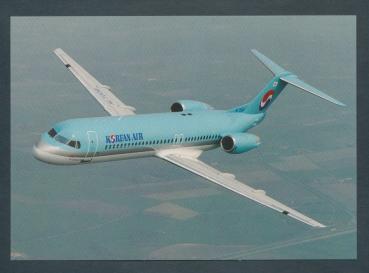 KOREAN AIR, Fokker 100,