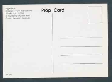 Preview: NYGE-AERO, Embraer 110P1 Bandeirante,