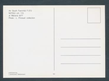 Preview: AIR SOUTH FAIRCHILD F27 J,