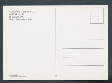 Preview: AEROMORELOS FAIRCHILD F-27,