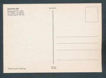 Preview: SULTAN AIR,Boeing B 737-248,