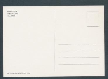 Preview: KOREAN AIR, Fokker 100,