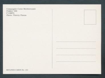 Preview: COMPAGNIE CORSE MEDITRRANÈ, Fokker 100,