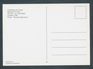 Preview: CARIBBEAN AIR CARGO, Boeing 707-351C,