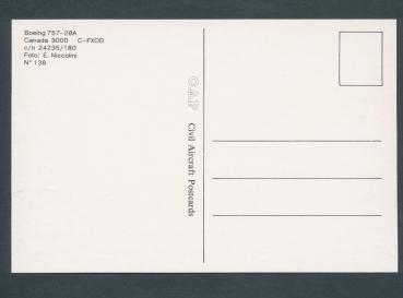 Preview: CANADA 2000, Boeing 757-28A,