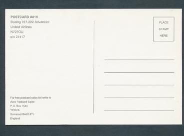 Preview: UNITED AIRLINES, Boeing 727-222 Advanced