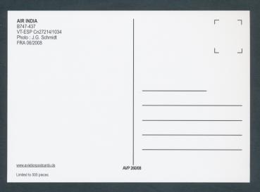 Preview: AIR INDIA, B747-437,