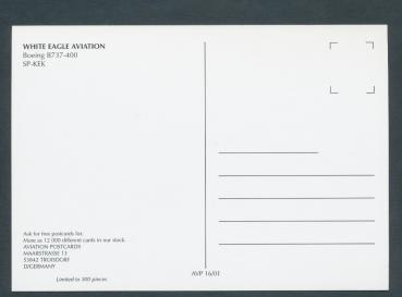 Preview: WHITE EAGLE AVIATION, Boeing B737-400,