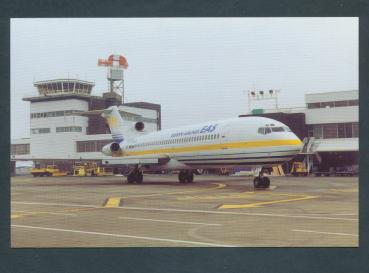 CARDIFF WALES AIRPORT,E.A.S. Boeing 727 F-GCGQ,
