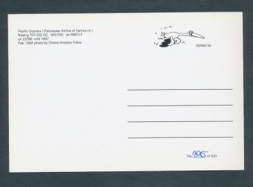 Preview: POLYNESIAN AIRLINE of Samao cs, Boeing 737-3S3 QC,