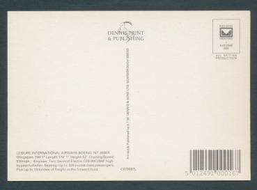 Preview: LEISURE INTERNATIONAL AIRWAYS, Boeing 767-300ER,