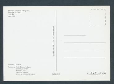 Preview: BRITISH AIRWAYS, Boeing B-767-300,