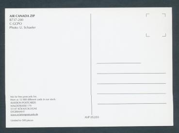 Preview: AIR CANADA ZIP, B737-200,