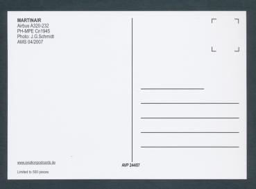 Preview: MARTINAIR, AIRBUS A320-232,