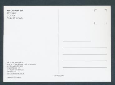 Preview: AIR CANADA ZIP, B737-200,