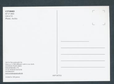 Preview: CITYBIRD, B737-800,