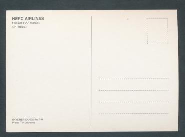 Preview: NEPC AIRLINES, Fokker F27 Mk500