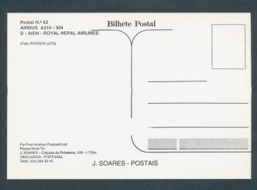 Preview: ROYAL NEPAL AIRLINES, Airbus A310-304,