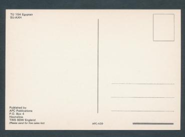 Preview: EGYPTAIR, TU 154