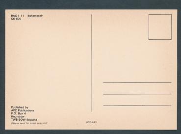 Preview: BAHAMASAIR, BAC 1-11