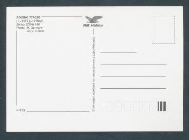 Preview: KOREAN AIR, BOEING 777-2B5